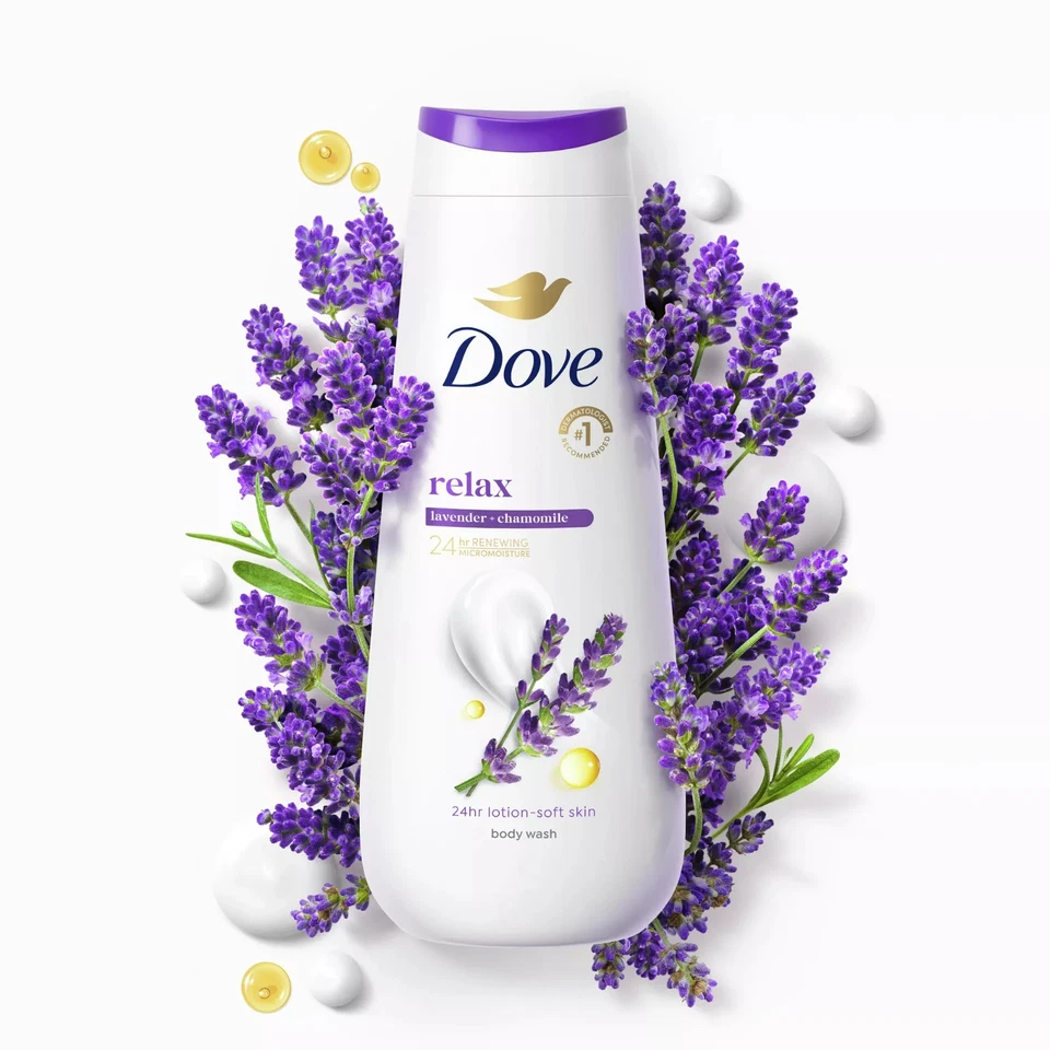 Dove Relax, Exfoliate & Restore Body Wash Variety 3 pk./23 FL OZ(NO SHIP TO CA) - Image 3 of 4