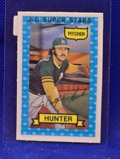 1974 Kellogg's 3-D Super Stars - Catfish Hunter #44