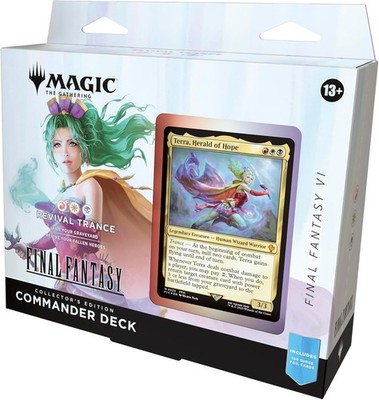 Final Fantasy VI Revival Trance Collector's Edition Commander Deck
