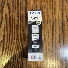 Genuine Epson 522 Black Ink Bottles for ET-2720 ET-2800 ET-2803 ET-4700 ET-4800