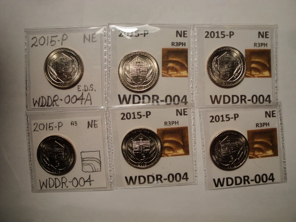 2015 P HOMESTEAD DOUBLED DIE ERROR WDDR-004 PUMP IN WINDOW - Image 3 of 4