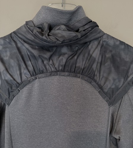 Chaqueta Lululemon para mujer 10 gris negra en fundente cremallera completa con capucha atlética correr - Imagen 7 de 20