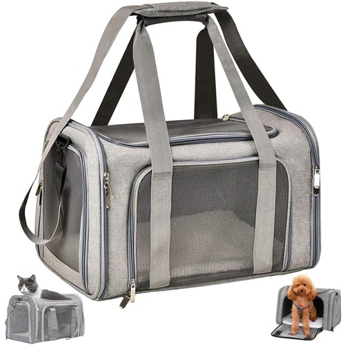 Transporttasche Katze Hund Transportbox faltbar Tragbar