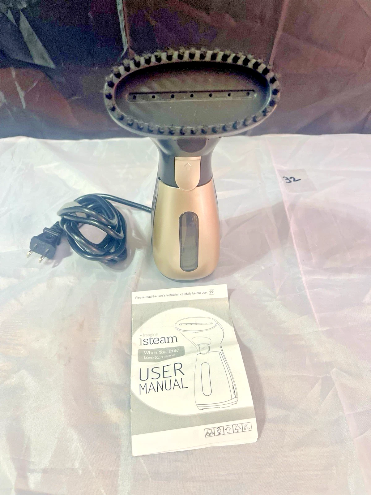 iSteam 360 Steamer for Clothes Powerful Dry Steam 360 Luxury model