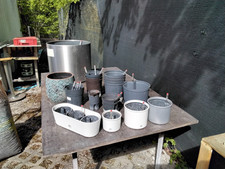 gebrauchte Hydrokultur Töpfe