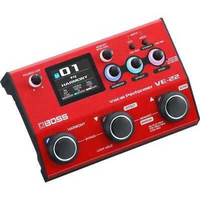 BOSS VE-22 Vocal Effector Vocal Performer Harmony Lo-Fi Effects Used