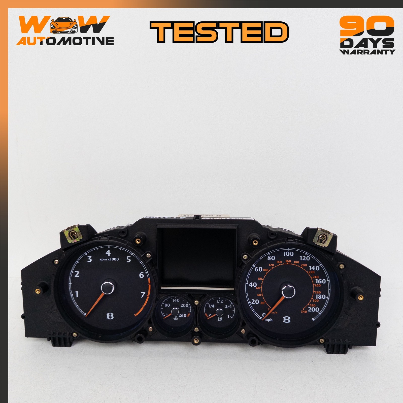 06-13 BENTLEY CONTINENTAL FLYING SPUR INSTRUMENT CLUSTER SPEEDOMETER OEM
