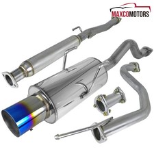 Catback Exhaust Fits 1994-2001 Acura Integra Gsr Burnt Tip Muffler System Kit