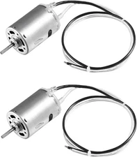 PlusRoc 2 Pack RV Vent Fan Replacement Exhaust Round Shaft Small Motor 