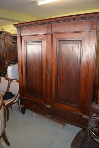 Mahagoni Schrank groß 1800 Biedermeier Louis 16. Klassizismus TOP Nr.2