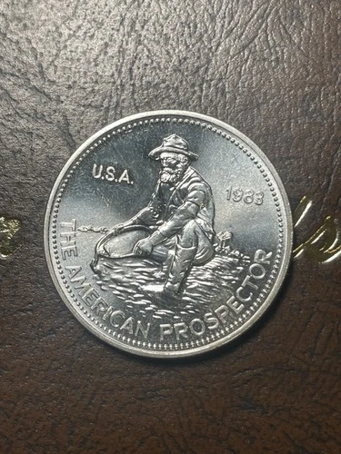 Tube of  (15) 1983 Engelhard  1oz BU Prospector Silver Rounds