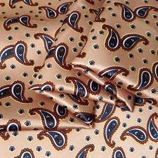 Scarf Scarves Neckerchief Oblong Wild Rag Western Bandana Paisley silky 13"x42"