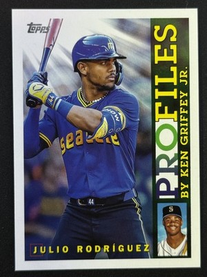 【50シリ】Panini Immaculate／ロドリゴルーキーカード！ Julio Rodríguez 2026 Topps Series 1 Profiles #TP-21 Seattle