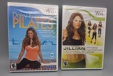2 New Sealed Nintendo Wii Games Jillian Michaels Fitness & Daisy Fuentes Pilates
