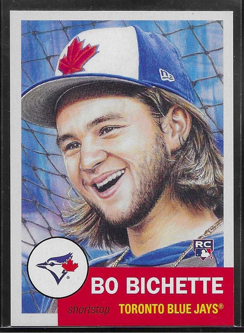 2020 TOPPS LIVING SET # 304 BO BICHETTE Rookie Toronto Blue Jays 6,712 Printed d