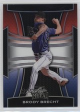 2025 Leaf Metal Red White & Blue Prismatic 1/1 Brody Brecht #20 u4w