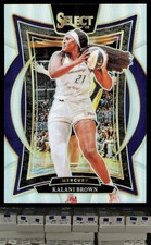 2025 Panini Select WNBA #14 Kalani Brown Silver Prizms - DAD