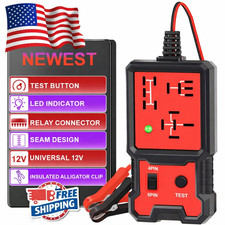 Newly-Arrived Handheld 12V Auto Relay Tester: 4  5 Pin Diagnostic Tool from USA