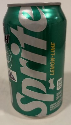2026 12oz. SPRITE CAN ( UTAH JAZZ BASKETBALL) EMPTY BOTTOM OPENED