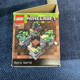 LEGO Ideas 21102 Minecraft Micro World - The Forest Complete 5/6 Bags are sealed