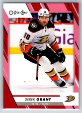 2023-24 O-Pee-Chee Red Border #422 Derek Grant Anaheim Ducks