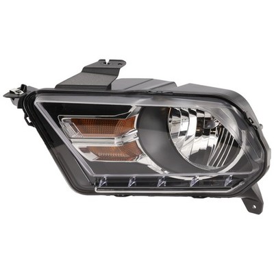 For 10-14 Mustang Base/Shelby GT500 Halogen Headlight Headlamp w/Bulb Left Side
