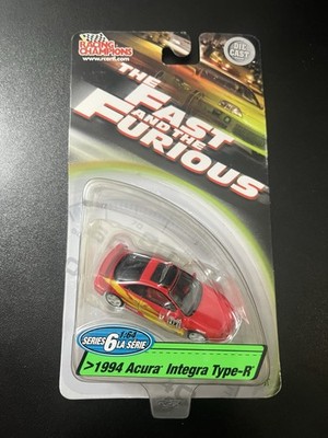 Fast & The Furious 1:64 Scale 1994 Acura Integra Street Racer Racing Champions