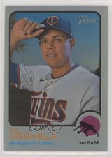 2022 Topps Heritage High Number Chrome Refractor 550/673 Gio Urshela #635 01wi