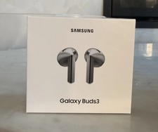 Samsung Galaxy Buds3 SM-R530 True Wireless Bluetooth Earbuds New - Silver