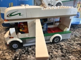 LEGO 60057 City Camper Van 100% Complete with Instructions, Mini Figures, & Box