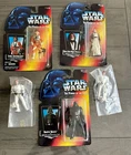 Star Wars Power of the Force Lot - Long Lightsabers OOP + Bonus