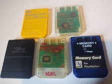 Sony Playstation 1 Memory Cards PS1