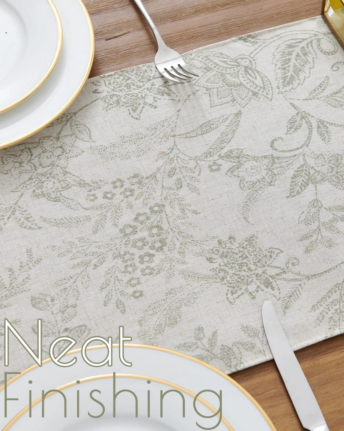 Best Home Fashion Table Runner - Thumbnail 4