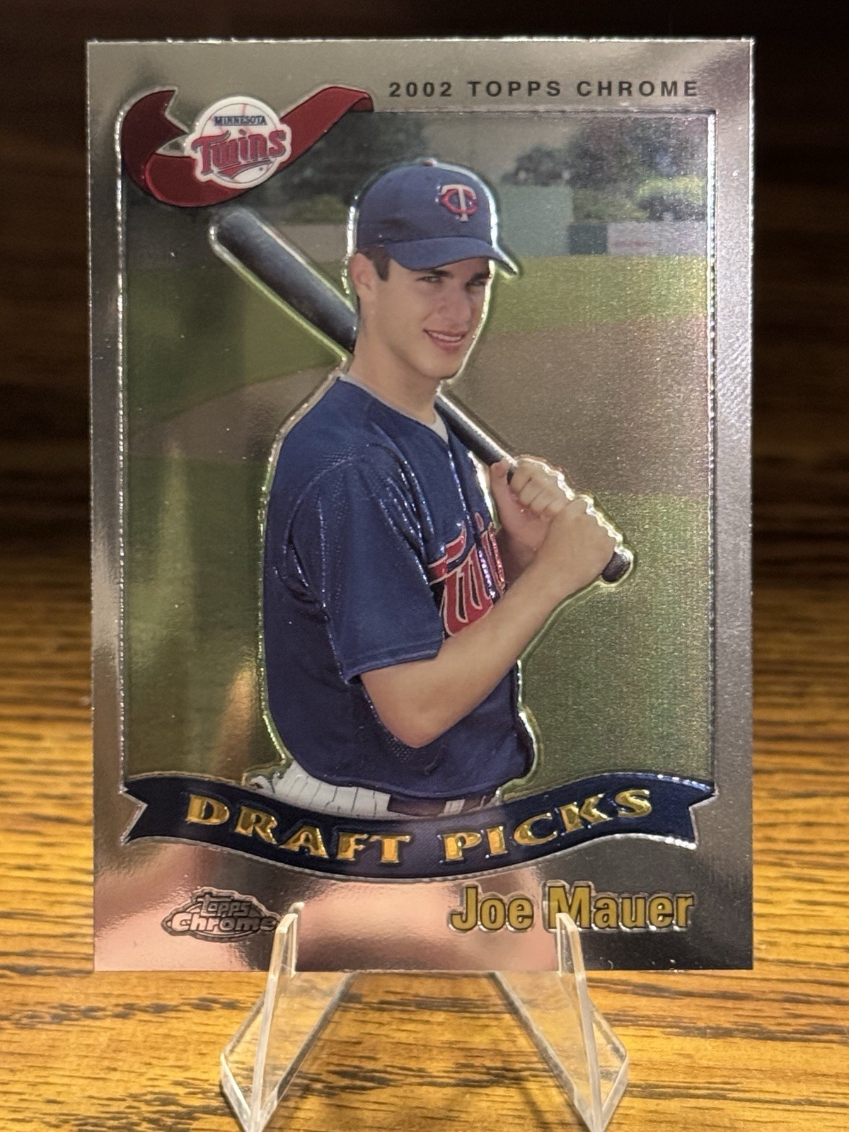 2002 Topps Chrome - Joe Mauer #622 (RC)