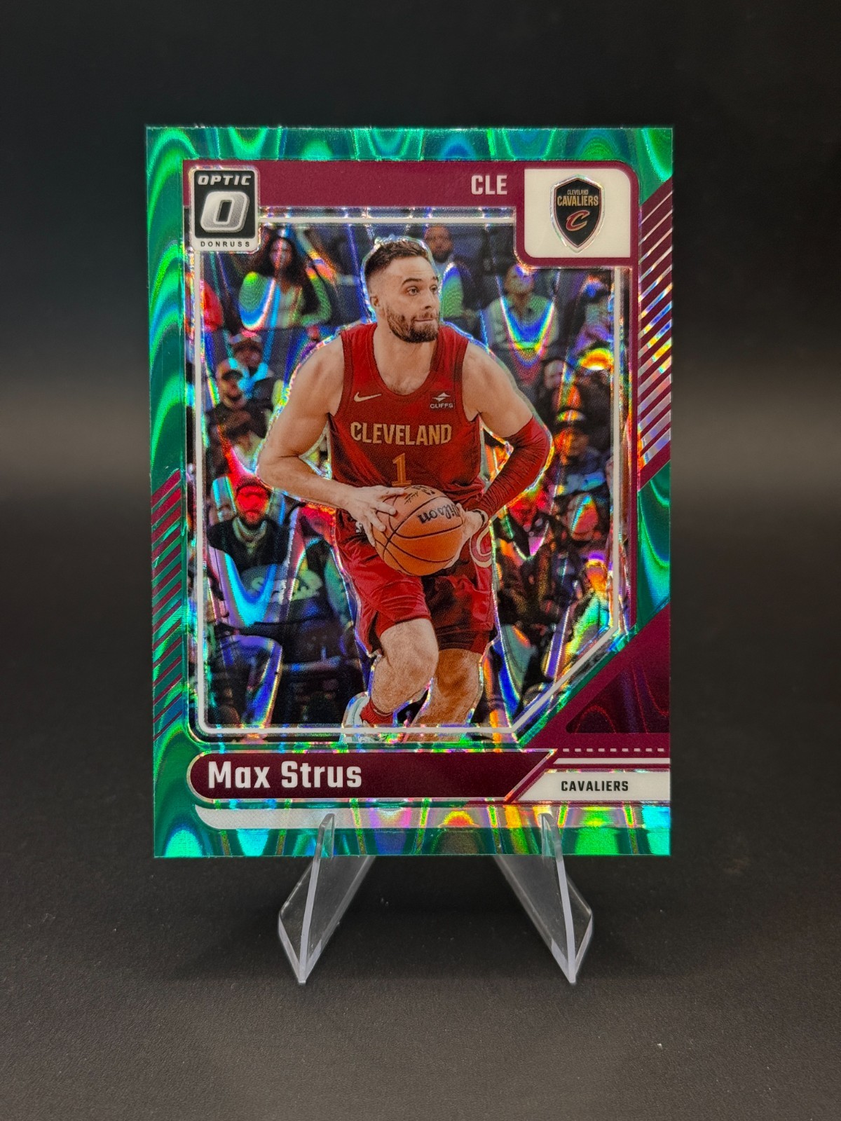 Max Strus [Green Seismic] #115 2024 Panini Donruss Optic