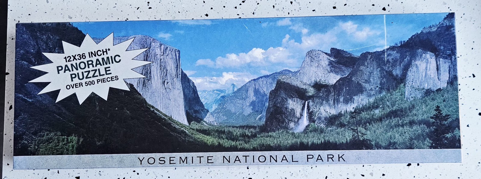 Yosemite National Park Ravensburger 500 Piece Panoramic Jigsaw Puzzle -GT46