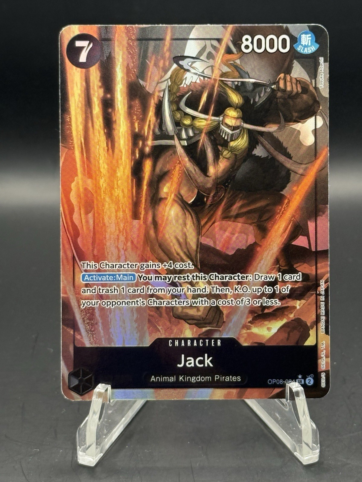 Jack (Parallel) OP08-084 Two Legends - English Alt Art Near Mint Foil