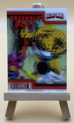 2024 Upper Deck Allegiance Marvel Secret Wars 1984 Ensemble Thing #E-17