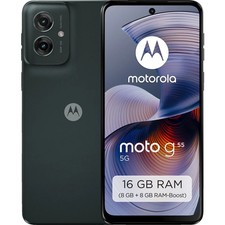 Motorola moto g55 5G 256 GB Forest Grey Dual SIM Smartphone Handy Mobiltelefon