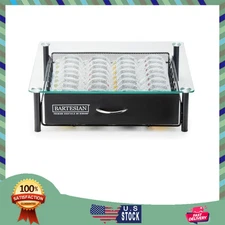 Bartesian Cocktail Capsule Storage Drawer Organizer - Stylish Mixology Cocktails