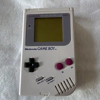 Nintendo Game Boy DMG-01 Original Gray Console w/ Tetris Game Working Clean