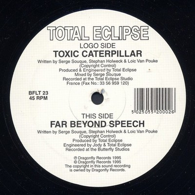 Total Eclipse - Toxic Caterpillar / Far Beyond Speech, 12'', (Vinyl)