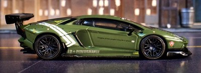 Hot Wheels Elite 64 LBWK Lamborghini Aventador LP 700-4