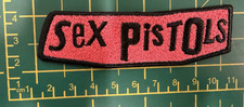Sex Pistols Pink Logo Woven Sew Or Iron On Patch Officially  Licensed