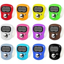12PACK Electronic Finger Clicker Counter 5-Digit LCD Hand Tally Counter Click