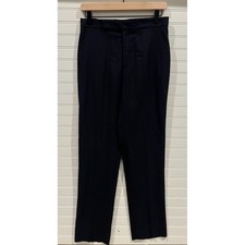 Ralph Lauren Collection Black Wool Blend Dress Pants Purple Label Size 8