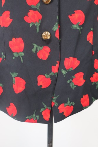 Louis Feraud Damenjacke Gr. 44 Jacke Frauen Hergestellt In Italien Vintage Seide - Bild 4 von 11
