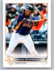 2022 Topps #231b Ronnie Dawson Rookie