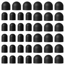 Xinjoduz 40 Pcs Rubber Tips for Stylus Pens, Replacement 0.2"  0.28", Black