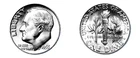 1955-S 10C ROOSEVELT SILVER DIME RARE 'S' IN TOP SOLID GEM-BU++++ HIGH MS++++!!